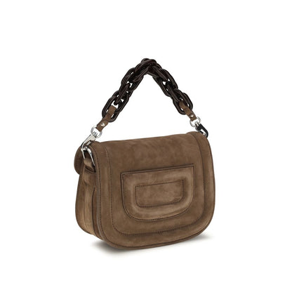 Pierre Hardy Brown Goatskin Shoulder Bag