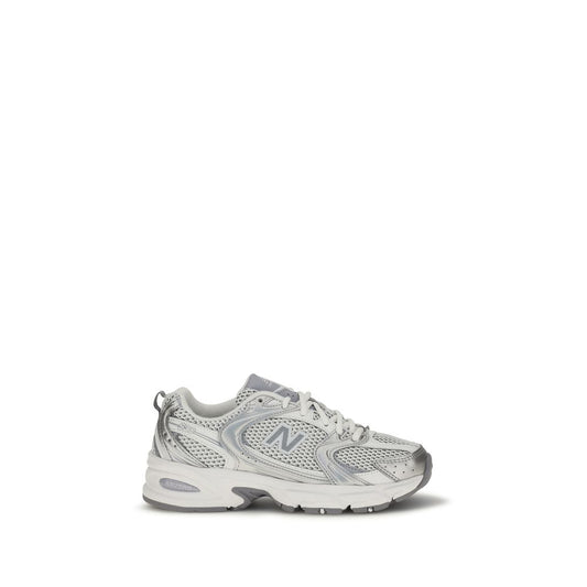 Athletic Sneakers by New Balance for women in polyamide white & monogram features an exquisite silhouette, showcasing the premium athletic style of the Women's Athletic Polyamide Sneakers with an exquisite finish.