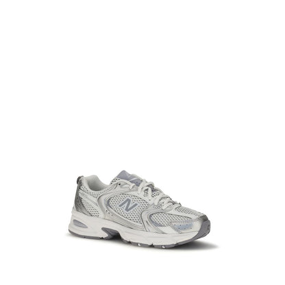 New Balance White Polyamide Athletic Sneakers