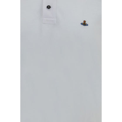 Vivienne Westwood White Cotton Polo Shirt