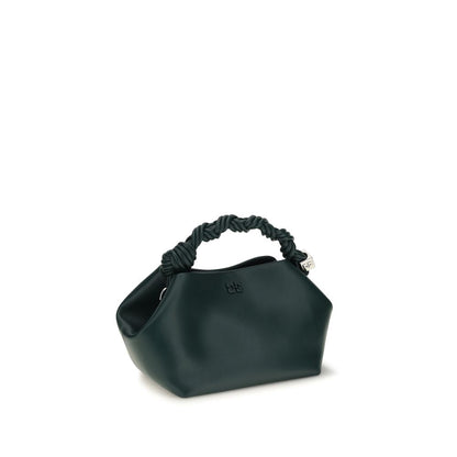 Ganni Bicolor Recycled Leather Shoulder Bag