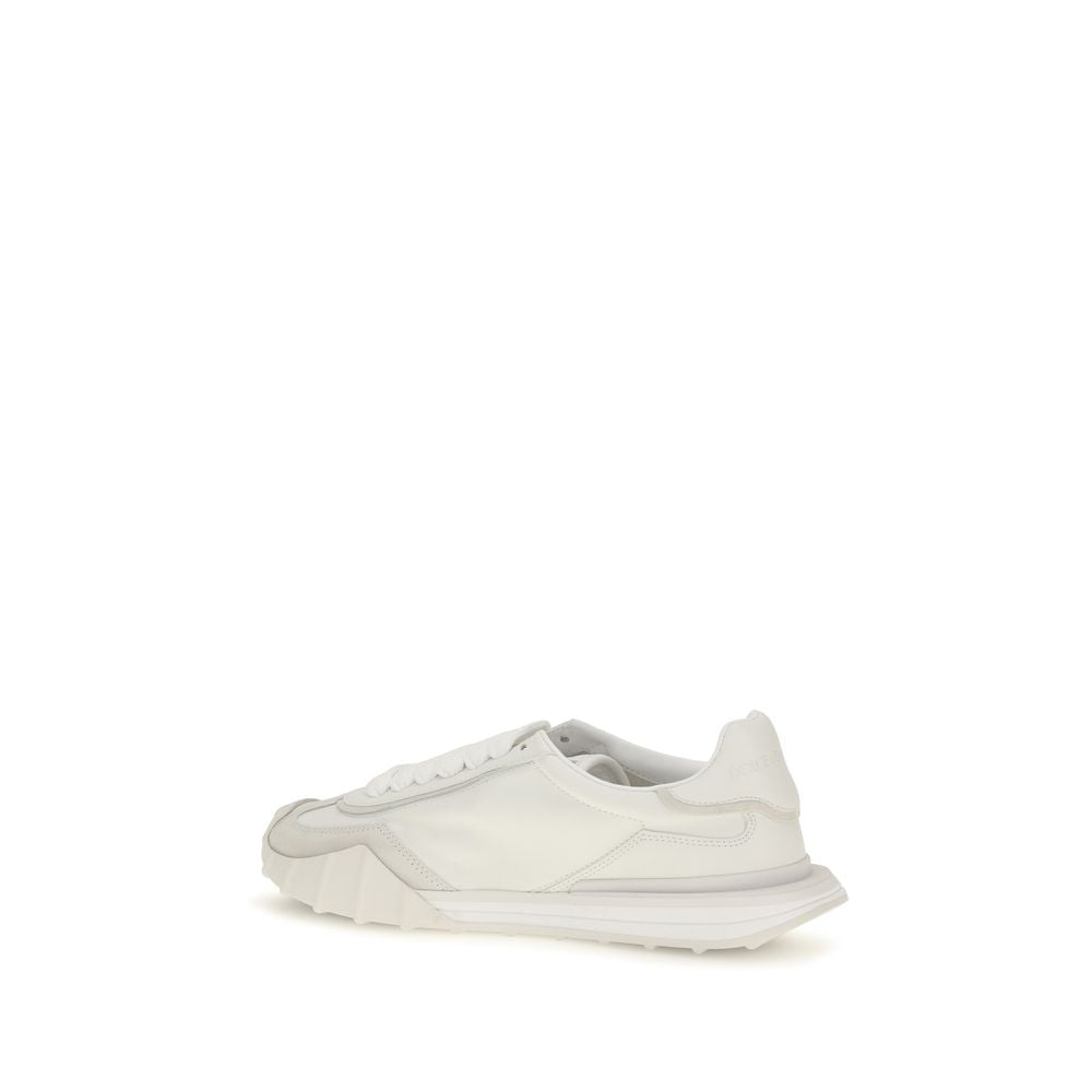 Athletic Sneakers by Dolce & Gabbana for men in tu & bos taurus calf leather white & signature showcases an impeccable silhouette, defined by an impeccable athletic style design that perfectly captures the essence of the Men's Athletic TU & Bos Taurus Calf Leather Sneakers.