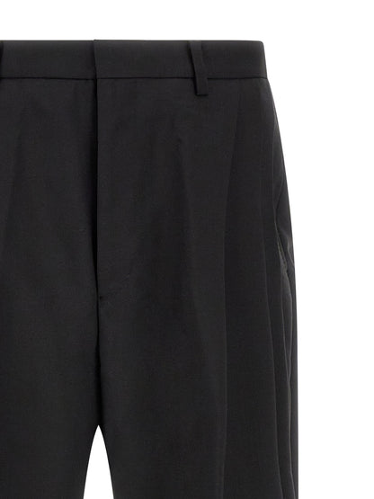 Kiko Kostadinov Black Wool Dress Pants
