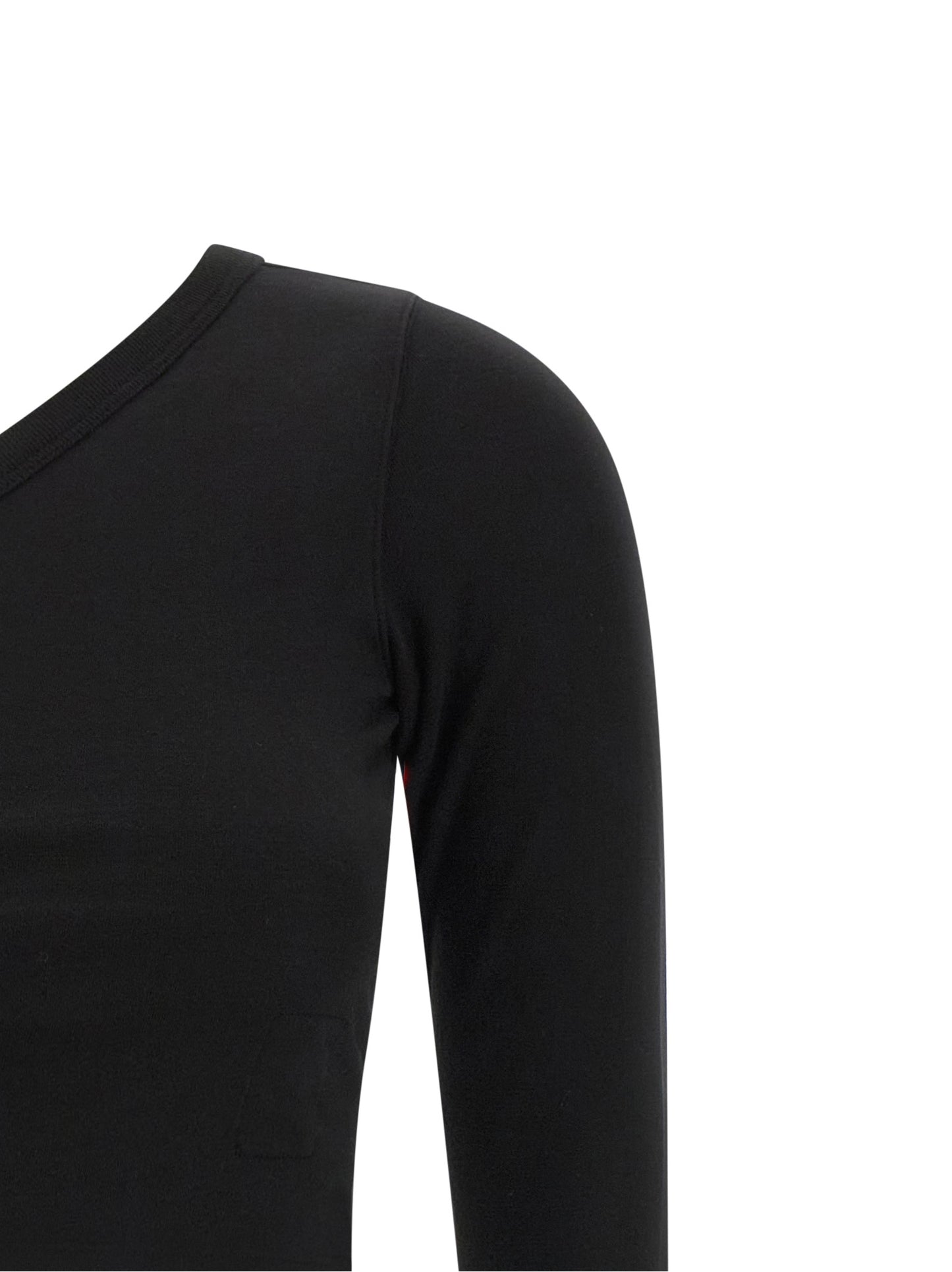 DRKSHDW Black Cotton Blouse