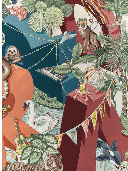 Scarf by Ferragamo for women in silk multicolor & print showcases a warm silhouette from the Silk Square Scarf collection, offering a warm drape that exudes sophisticated luxury.