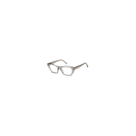 Eyeglasses Frames by Carrera for women in acetate transparent features a refined silhouette, showcasing a refined transparent coloured frame and full-frame frame design for a sophisticated, premium look.
