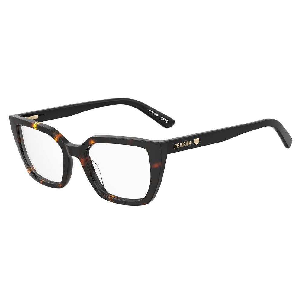 Love Moschino Brown Acetate Glasses (Frames)