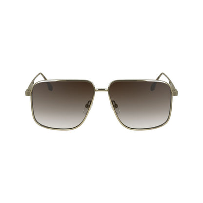 Victoria Beckham Gold Metal Sunglasses