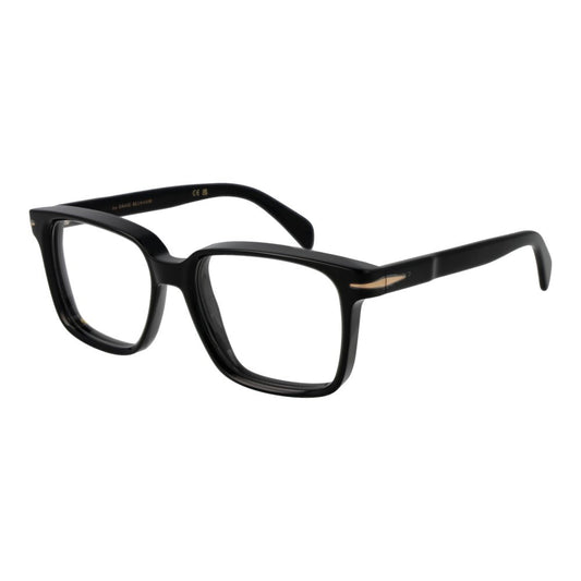 Eyeglasses Frames by David Beckham for men in acetate black showcases a refined full-frame frame design with a refined black coloured frame finish for a refined and sophisticated look.