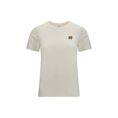 Maison Kitsuné Beige Cotton T-Shirt