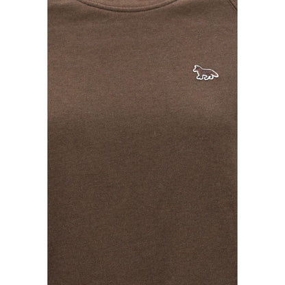 Maison Kitsuné Brown Cotton Sweatshirt