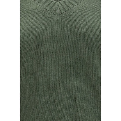 Sweater by Allude for women in cashmere bicolour showcases a sumptuous silhouette, artfully finished with a sumptuous and for a sophisticated, sumptuous look.