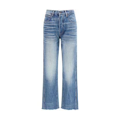 Tom Ford Blue Cotton Bootcut Jeans