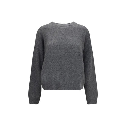 Loulou De Saison Gray Wool Oves Aries Sweatshirt