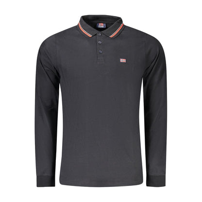 Norway 1963 Black Cotton Men's Polo