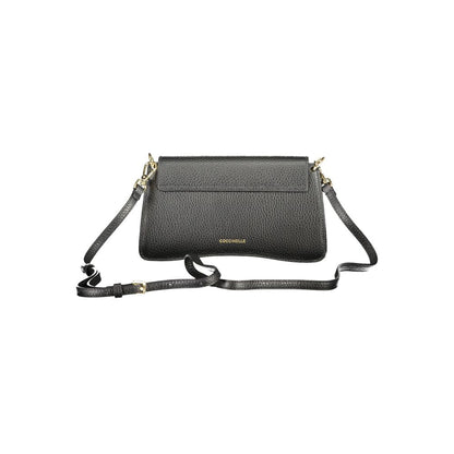 Handbag by Coccinelle for women in leather black & print features a exquisite silhouette, showcasing a secure snap and exquisite with versatile shoulder-strap & adjustable-strap for a exquisite finish.