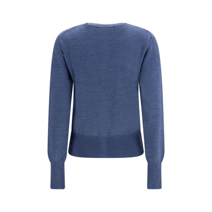 Vivienne Westwood Blue Wool Oves Aries Cardigan