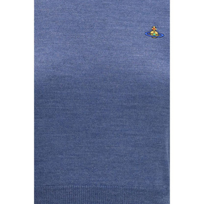 Vivienne Westwood Blue Wool Oves Aries Sweatshirt