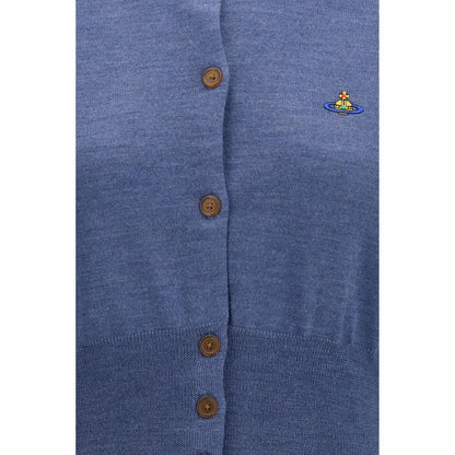 Vivienne Westwood Blue Silk Cardigan