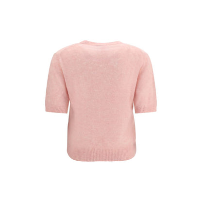 Ganni Multicolor Alpaca Vicugna Pacos T-Shirt