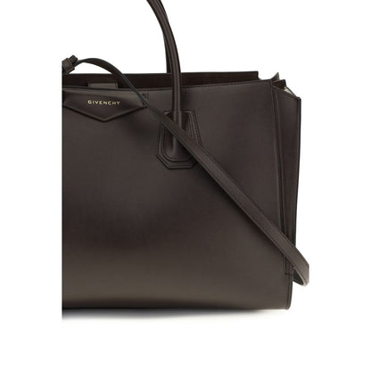 Givenchy Brown Calf Leather Bos Taurus Shoulder Bag