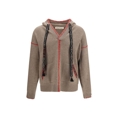Baziszt Brown Cashmere Sweatshirt