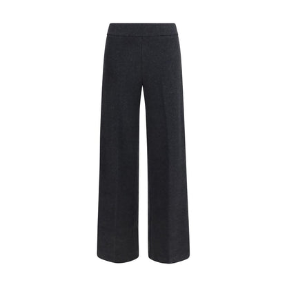 Avenue Montaigne Gray Cotton Casual Pants