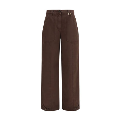 Golden Goose Brown Cotton Cargo Pants
