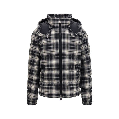 Moncler Black Cotton Full-Length Jacket