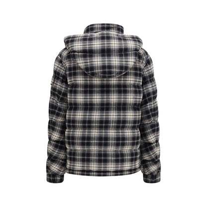 Moncler Black Cotton Full-Length Jacket