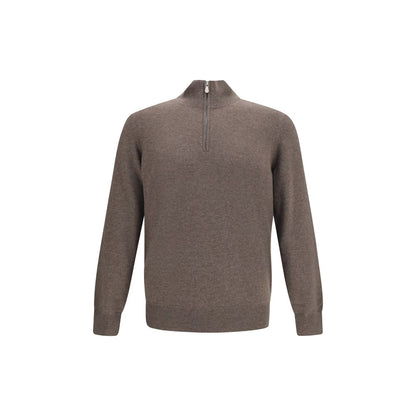 Brunello Cucinelli Brown Cashmere Sweater