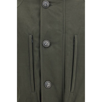 Brunello Cucinelli Bicolor Cotton Full-Length Jacket