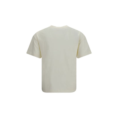Palm Angels Beige Cotton T-Shirt