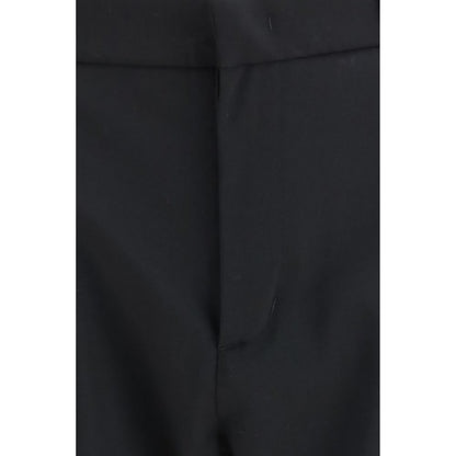 LAMINAR Black Polyester Pants