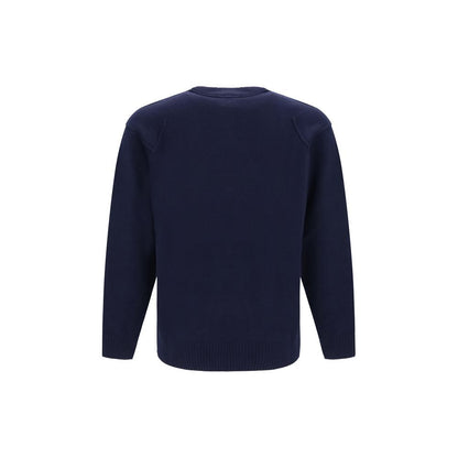 C.P. Company Blue Wool Oves Aries Sweatshirt