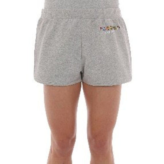 Cargo Shorts by Moschino for men in stretch cotton gray features an tailored silhouette, perfectly showcased in a tailored with a refined long short and a sophisticated .