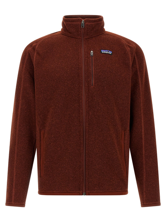 Overcoat by PATAGONIA for men in polyester red showcases a enveloping silhouette, detailed with distinctive pockets and a enveloping .