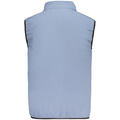 Norway 1963 Azzurro Poliestere Mens Vest