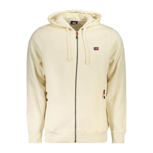 Sweatshirt Hoodie by Norway 1963 for men in cotton polyester white showcases a city-ready silhouette, artfully detailed with a signature hooded neckline and for a city-ready finish.