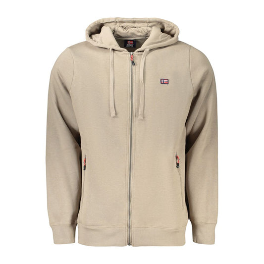 Sweatshirt Hoodie by Norway 1963 for men in cotton polyester brown features a edgy silhouette, detailed with a edgy hooded neckline and for a refined finish.