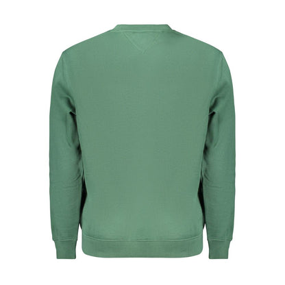 Tommy Hilfiger Verde Cotton Male Sweatshirt