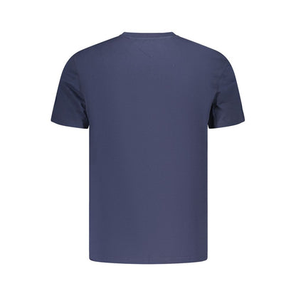 Tommy Hilfiger Blue Cotton Men's T-Shirt
