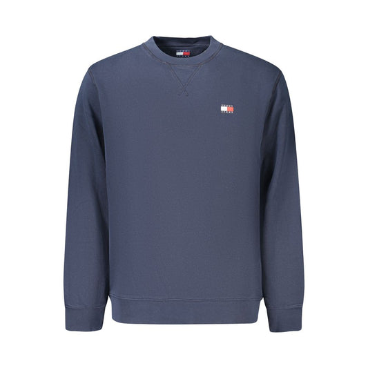 Sweatshirt by Tommy Hilfiger for men in cotton polyester blue & signature features a unrivaled silhouette with a refined crew neckline and unrivaled detailing for a sophisticated look.