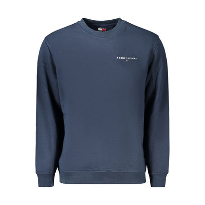 Tommy Hilfiger Blue Cotton Men's Sweatshirt