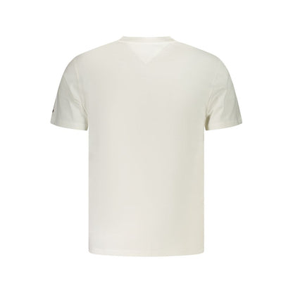 Tommy Hilfiger White Cotton Men's T-Shirt