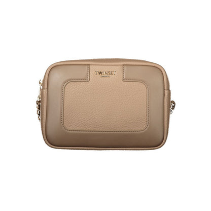 Twinset Brown Polyethylene Handbag