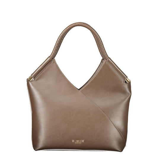 Twinset Polyethylene Tote Handbag - Brown