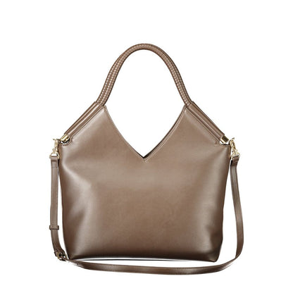 Twinset Brown Polyethylene Handbag