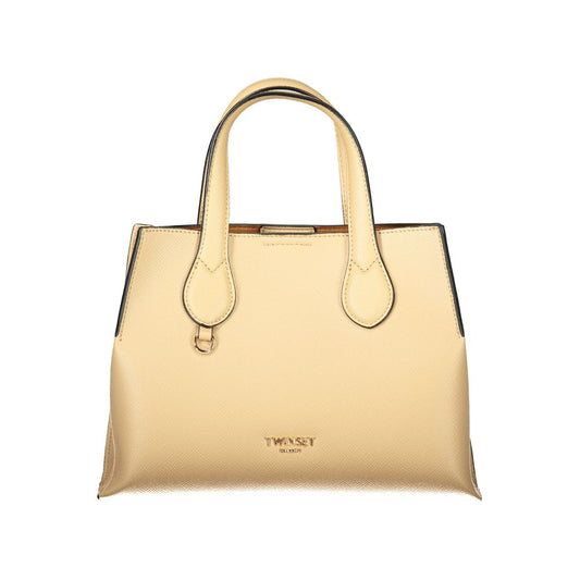 Tote Handbag by Twinset for women in polyethylene beige features a exquisite silhouette, showcasing a secure snap & zipper and exquisite built-in-compartments with versatile shoulder-strap, adjustable-strap & handle for a exquisite finish.