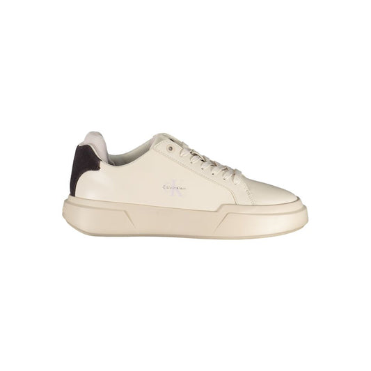 Athletic Sneakers by Calvin Klein for women in polyester black, gray, lilac, sand, white & print features an exquisite silhouette, showcasing the premium athletic style of the Women's Athletic Polyester Sneakers with an exquisite finish.